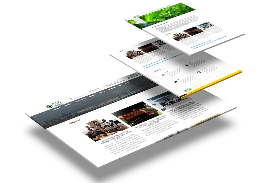 Web Tasarım | Akhisar OSB Kurumsal İnternet Sitesi Tasarımı 2 