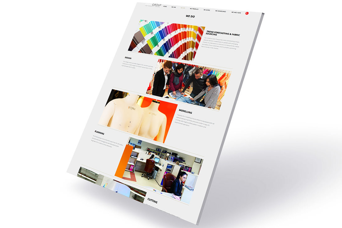 Web Tasarım | Fırattex Kurumsal İnternet Sitesi Tasarımı 3